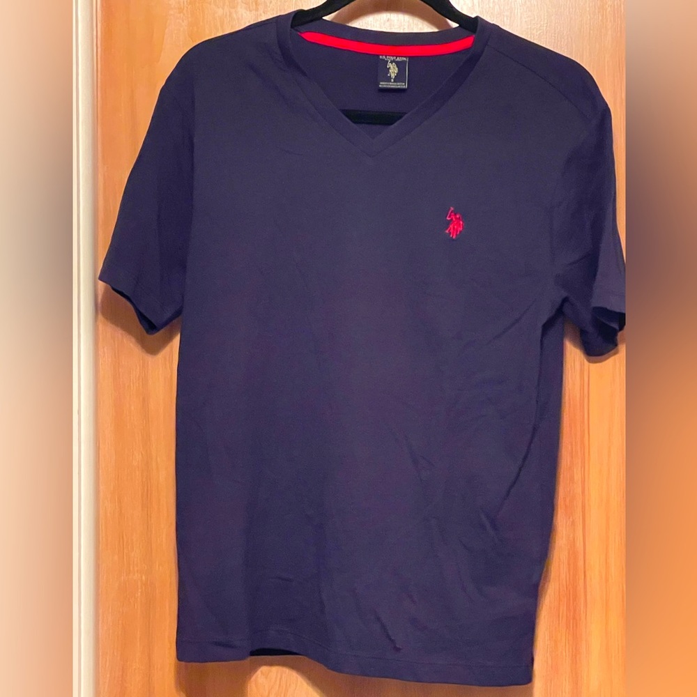 U.S. Polo Association  short sleeve T-shirt, blue.
